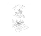 Kenmore 79046893900 top/drawer diagram
