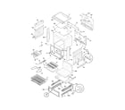 Frigidaire FES300EBE body diagram