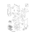 Frigidaire BGGF3031KBC body diagram