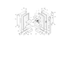 Electrolux EI28BS51IS0 fresh food door diagram