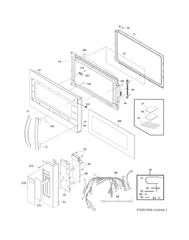 Control panel,door,misc.