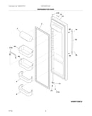 Refrigerator door