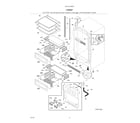 Kenmore Pro 25344133805 cabinet diagram