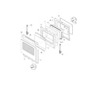 Frigidaire CFEF376GCG door diagram