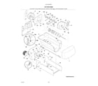 Kenmore Pro 25355333607 ice container diagram