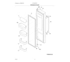 Frigidaire FPHS2387KF2 refrigerator door diagram