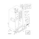 Frigidaire FGHS2667KP2 cabinet diagram