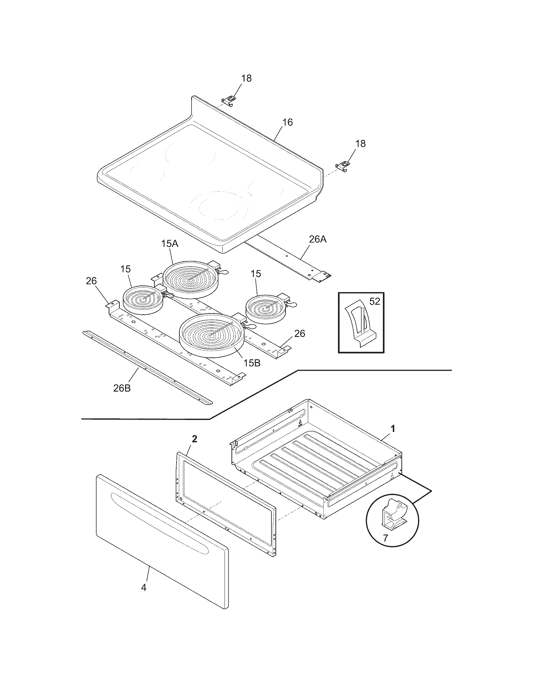 Top/drawer