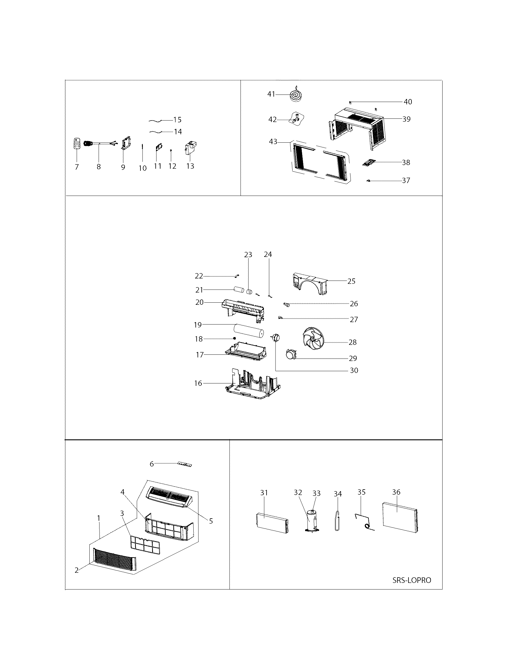 Recommended spare parts