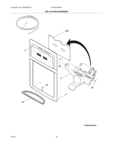 Ice & water dispenser