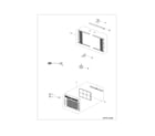 Frigidaire FRA052XT75 recommended spare parts diagram