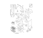 Frigidaire BGGF3041KFE body diagram