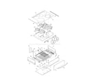 Kenmore Elite 79041023802 top/drawer diagram