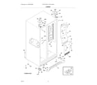 Frigidaire FGHC2334KE2 cabinet diagram