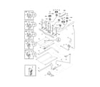 Frigidaire DGGF3042KFD burner diagram