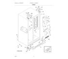 Frigidaire LGHS2655KE2 cabinet diagram