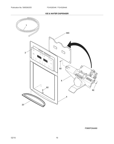 Ice & water dispenser