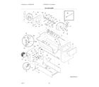 Frigidaire FGHS2644KF2 ice container diagram