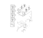 Frigidaire FFGF3017LWA burner diagram