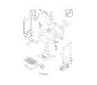 Frigidaire FFGF3047LSA body diagram