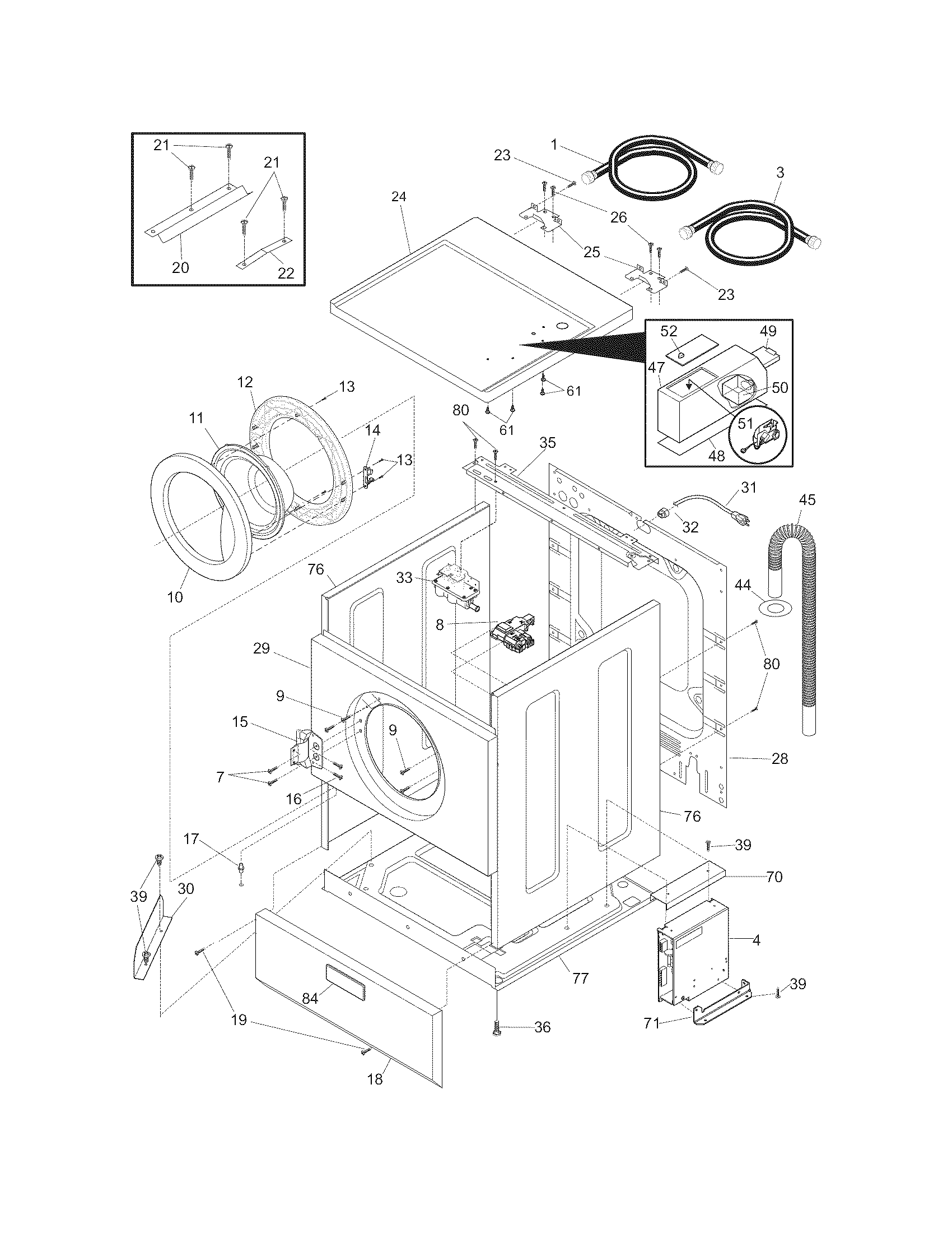 Cabinet/top