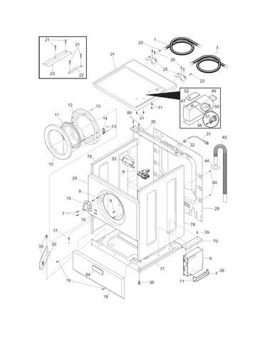 Cabinet/top