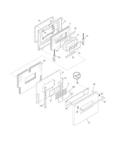 Oven door