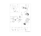 Frigidaire FAA055T7A1 recommended spare parts diagram