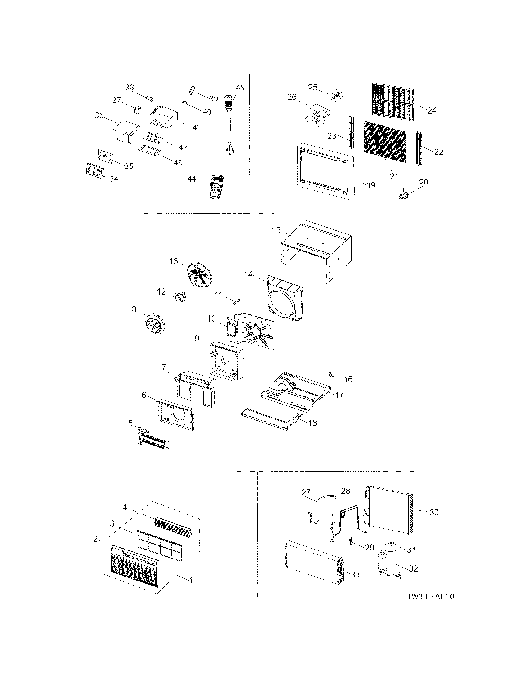 Recommended spare parts
