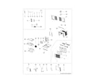 Frigidaire FAA085T7A2 recommended spare parts diagram
