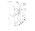 Frigidaire FFHS2313LP0 cabinet diagram