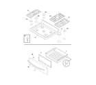 Frigidaire FGGF3041KFF top/drawer diagram