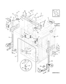 Upper frame/tub