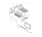 Electrolux EI23BC51IB1 freezer drawer,baskets diagram