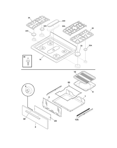 Top/drawer