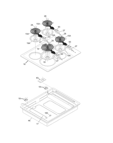 Maintop/surface units