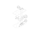 Frigidaire FFEC3603LW1 control panel diagram