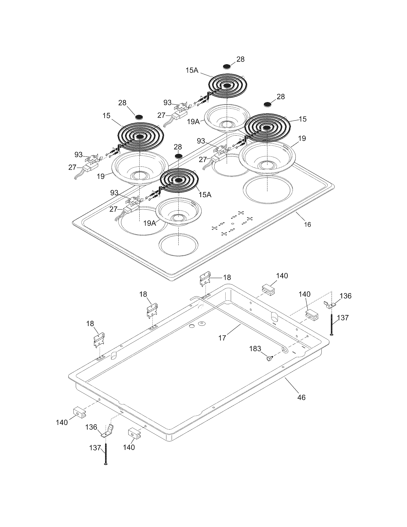 Maintop/surface units