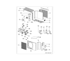 Frigidaire FRS093LC13 recommended spare parts diagram