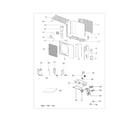 Frigidaire FRS123LC13 recommended spare parts diagram