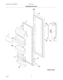 Refrigerator door
