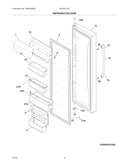Refrigerator door