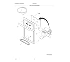 Electrolux EW23CS70IS3 ice & water dispenser diagram