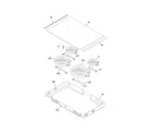 Frigidaire FFED3025LSA main top diagram