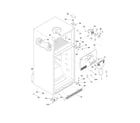 Frigidaire FFTR1515LW1 cabinet diagram