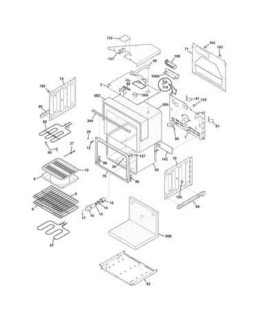 Upper oven