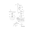 Frigidaire FFBD2409LW0A motor & pump diagram