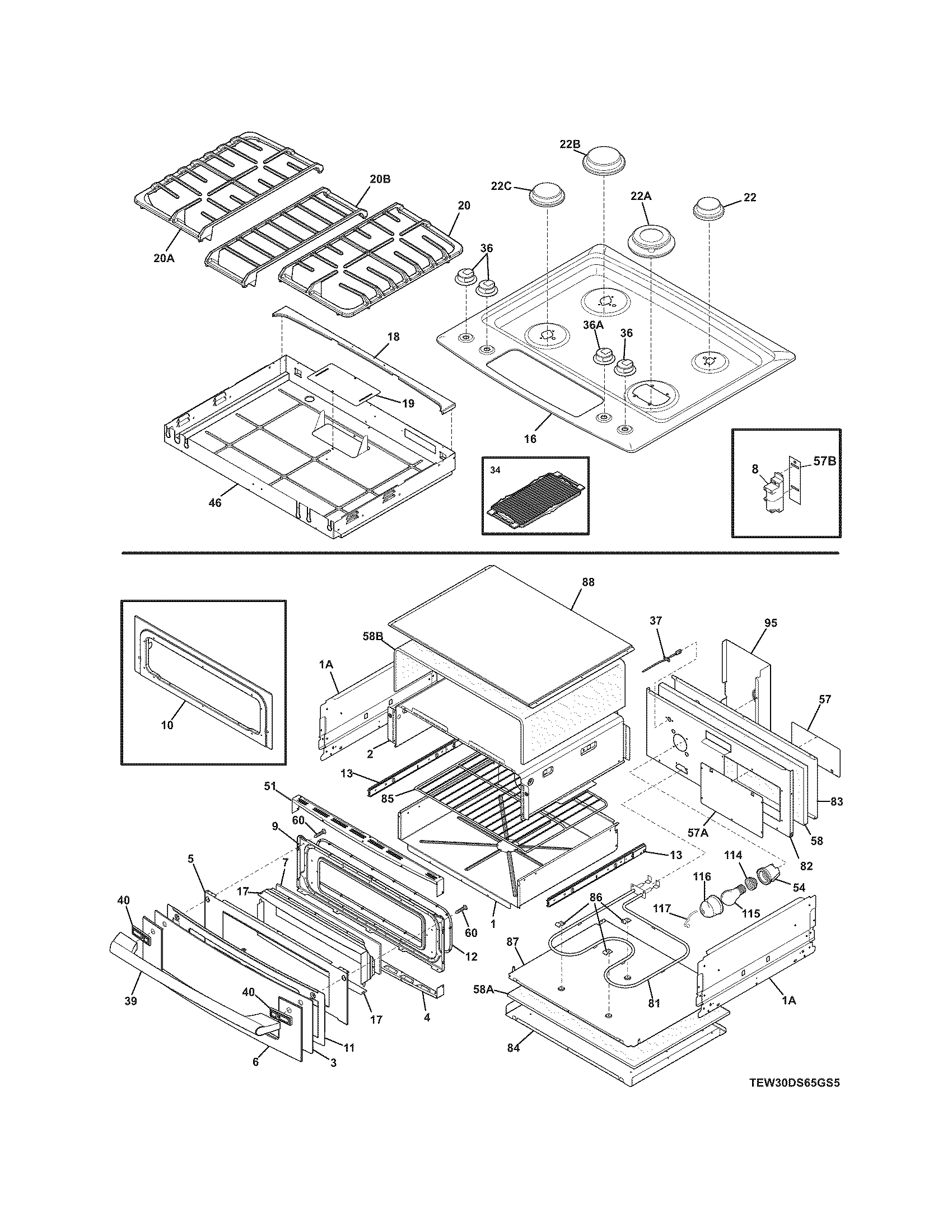 Top/drawer