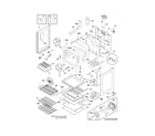 Frigidaire CGEF3042KFC body diagram