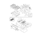 Electrolux EW30GS6CGS8 top/drawer diagram